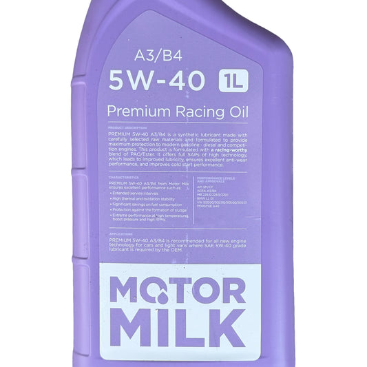 Motor Milk 5W-40 1L