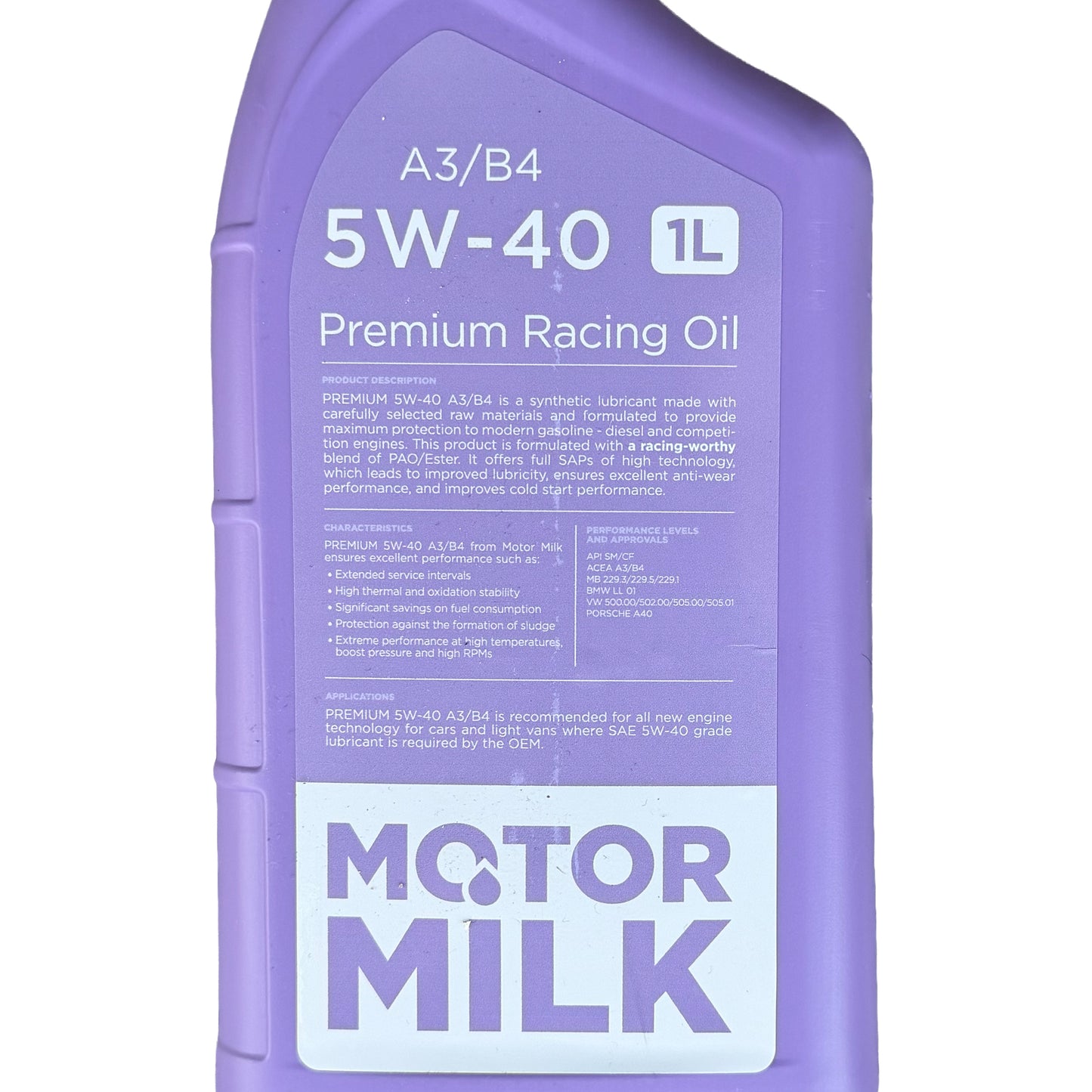 Motor Milk 5W-40 1L