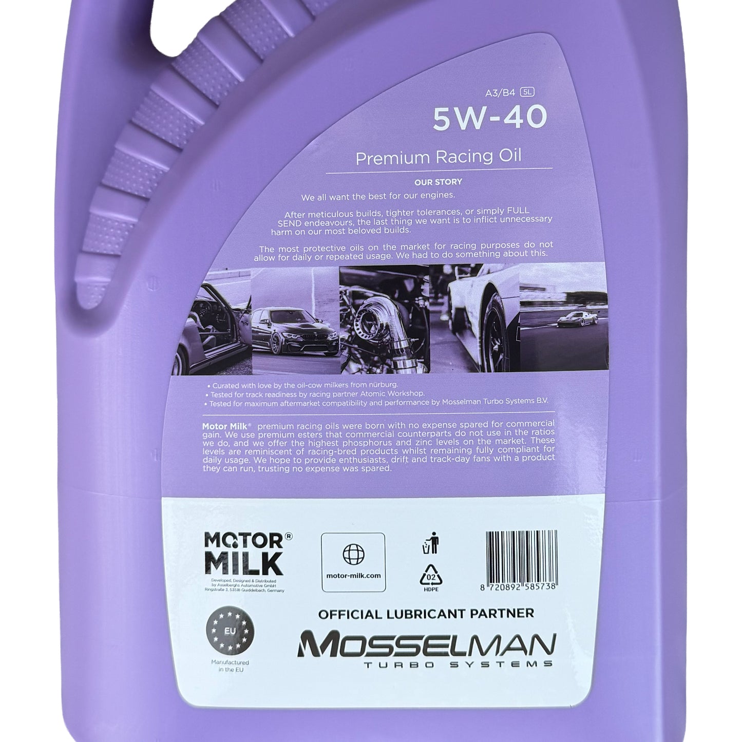 Motor Milk 5W-40 5L