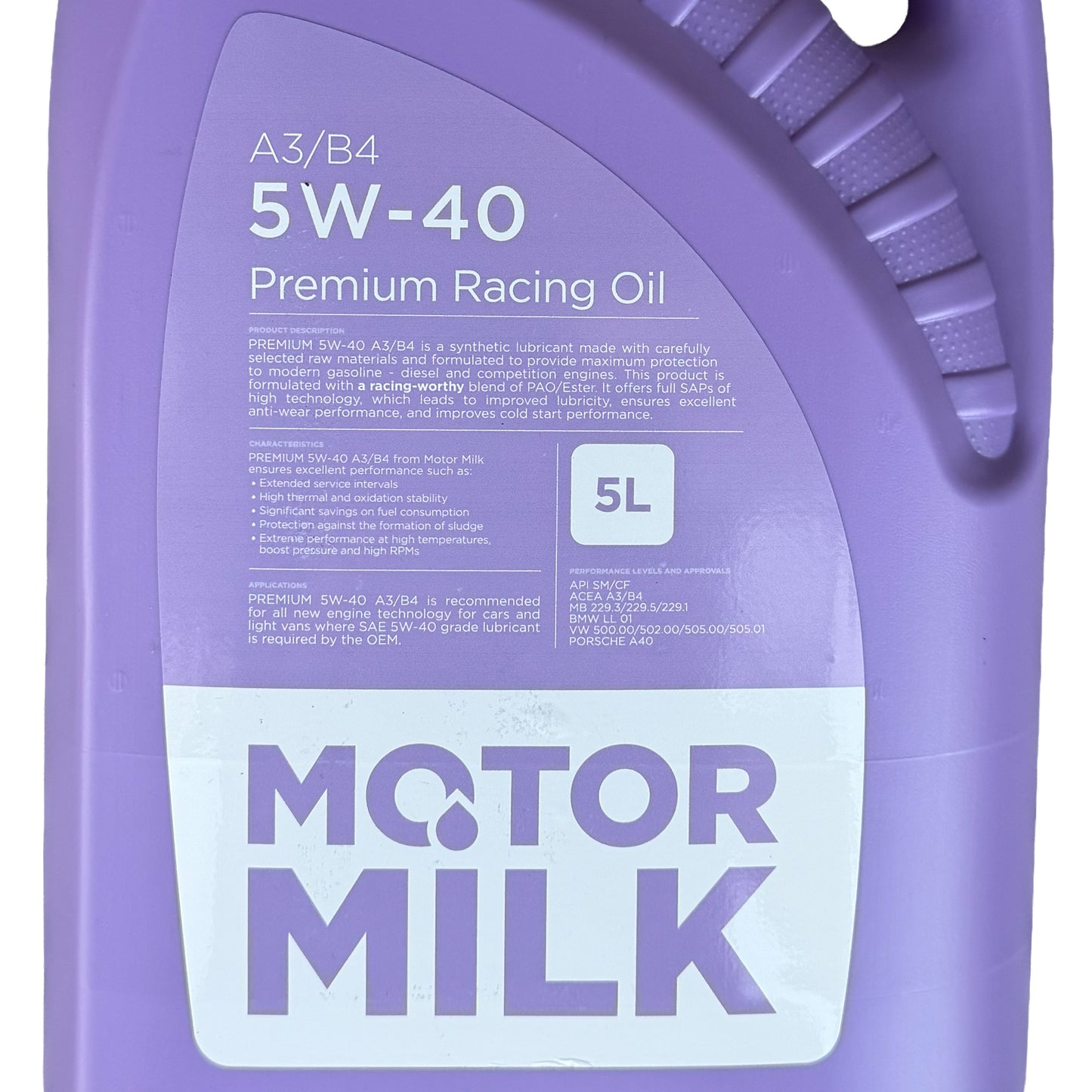 Motor Milk 5W-40 5L