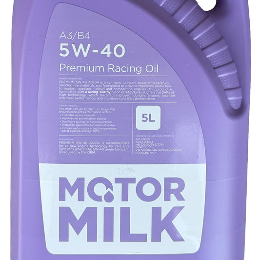 Motor Milk 5W-40 5L